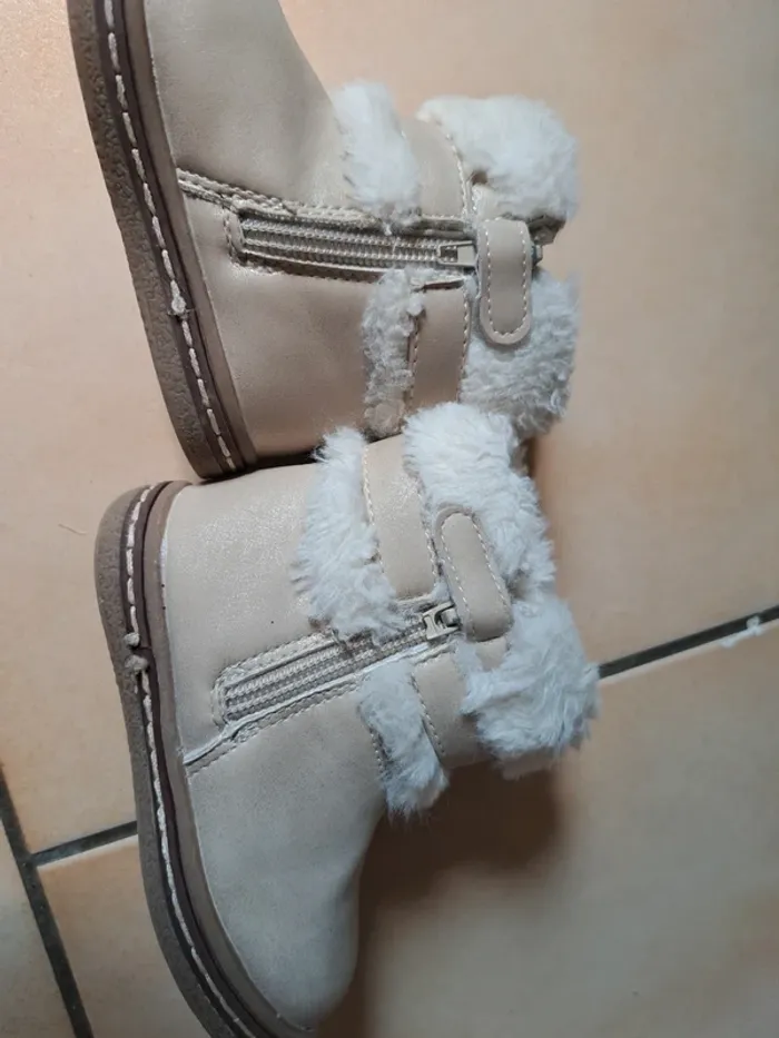 Bottines beige 21 - photo numéro 9