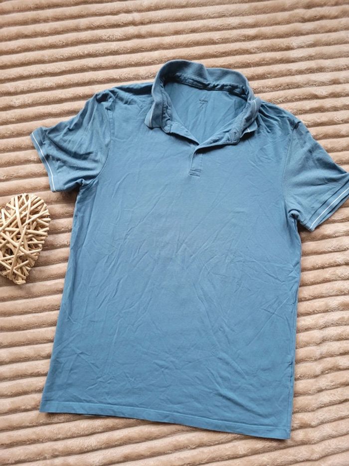 Polo homme bleu taille L - photo numéro 2
