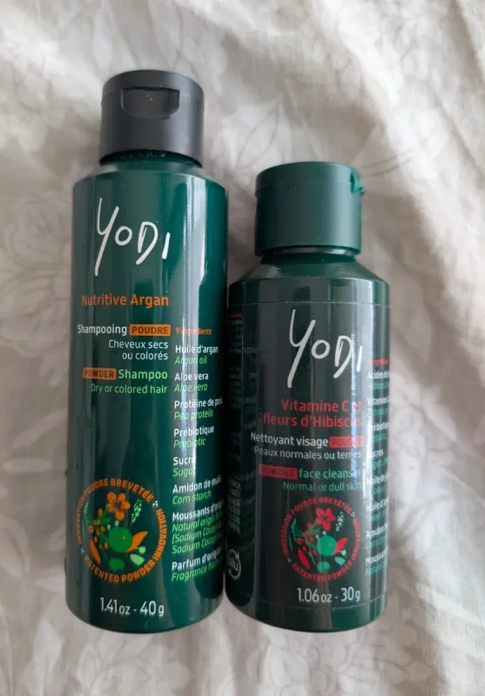 Produits Yodi vegan neuf