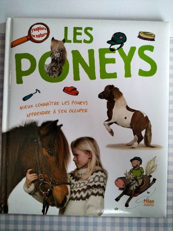 Livre enfant Les poneys