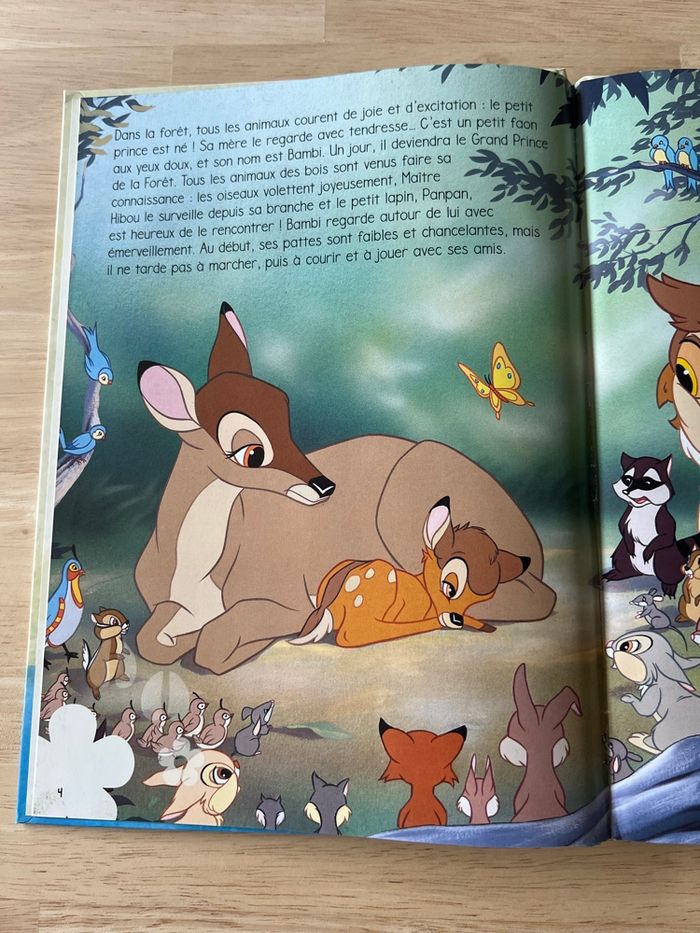 Livre Disney Audiocontes Magiques n°21 – Bambi – Bon État (Sans Figurines) - photo numéro 8