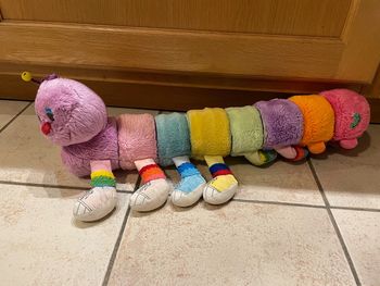 Peluche chenille vintage années 80