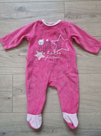Pyjama bébé fille Sucre d'Orge 6 mois