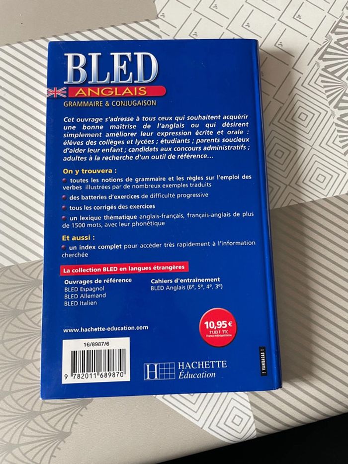 Livre « BLED Anglais » - photo numéro 2