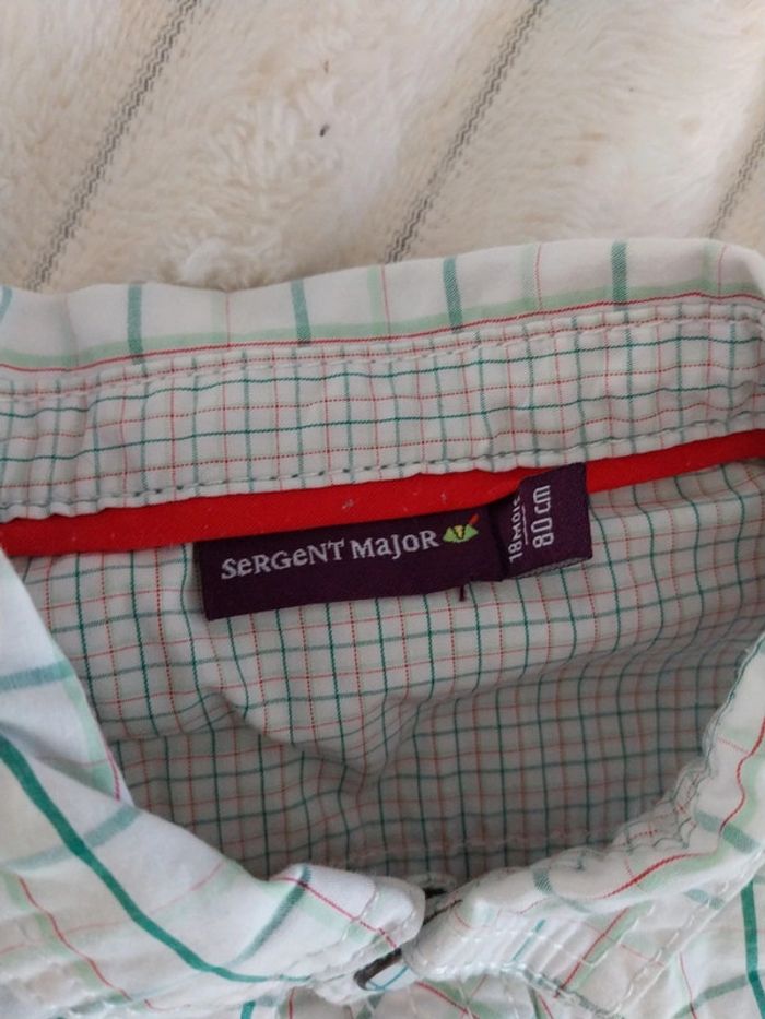 Chemise sergent major 18 mois - photo numéro 3