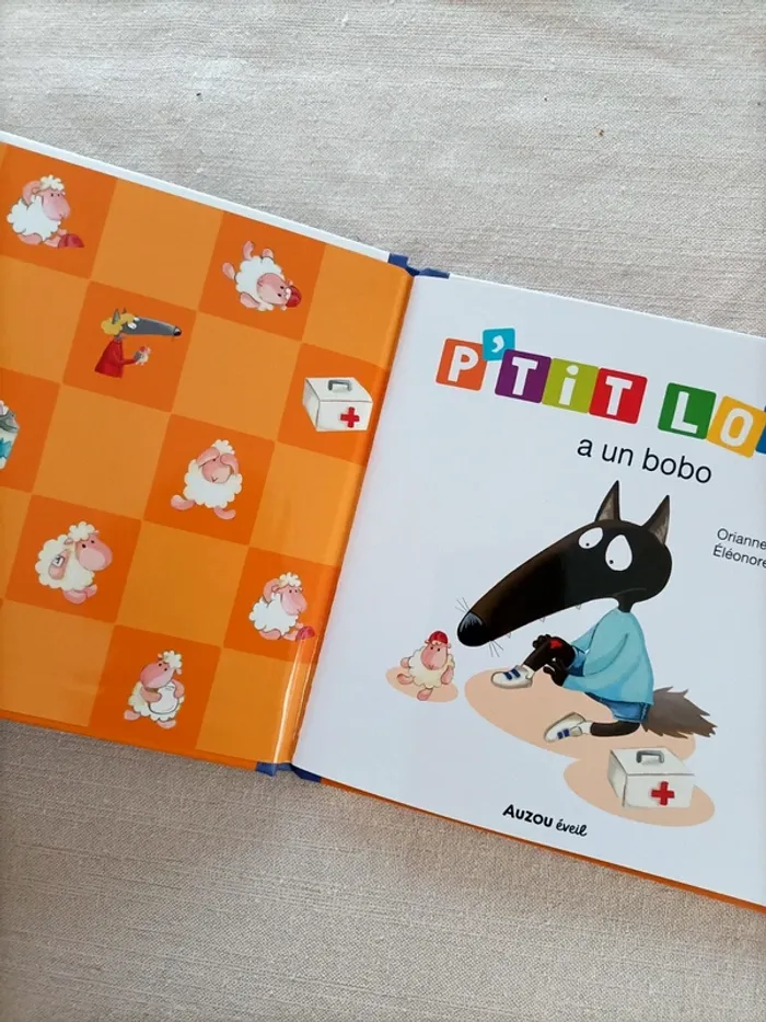 Livre P'tit Loup a un bobo - photo numéro 8