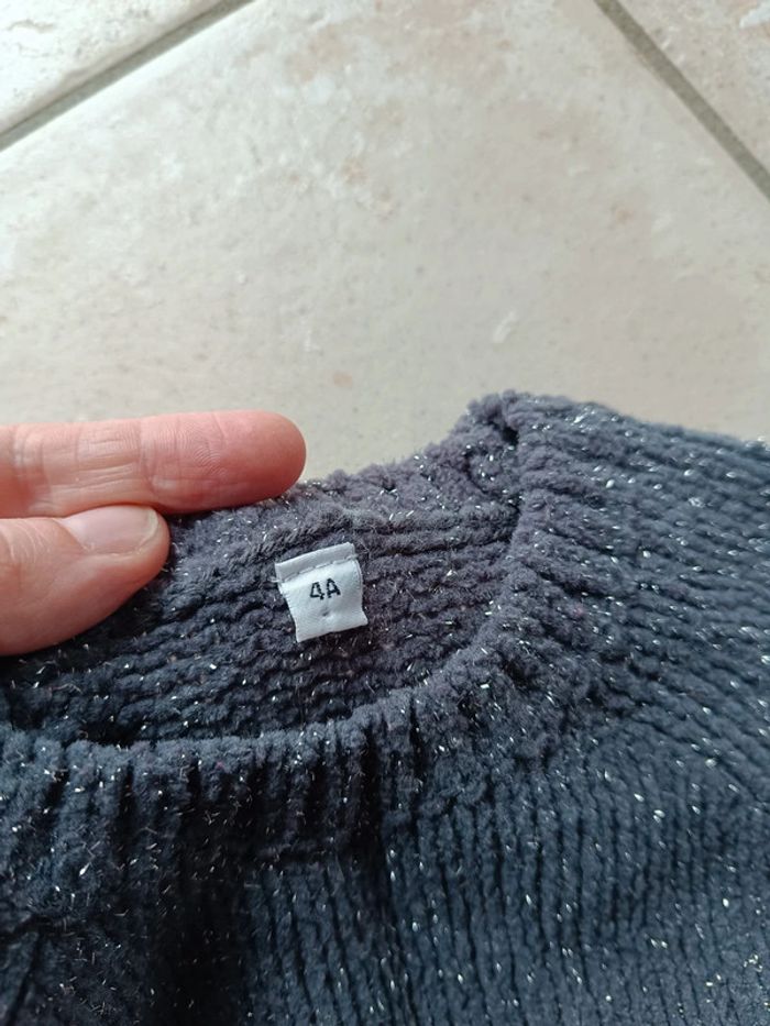 Pull avec paillettes Fille 4 ans - photo numéro 2