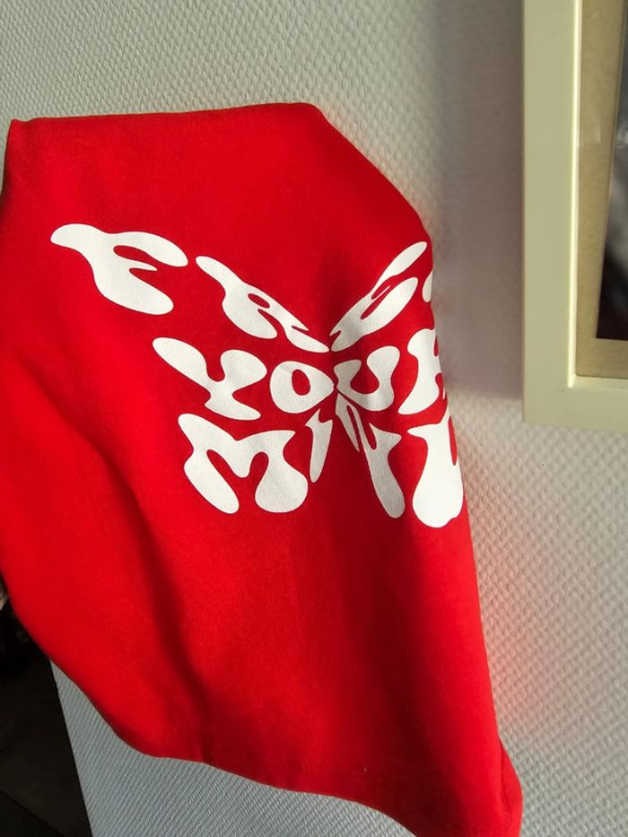 Teee shirt rouge xxs fille adolescente femme - photo numéro 5