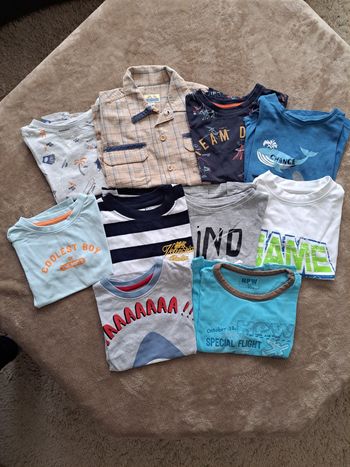 #lot de tshirt garçons