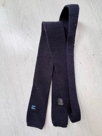 Rare cravate vintage en laine Ted Lapidus