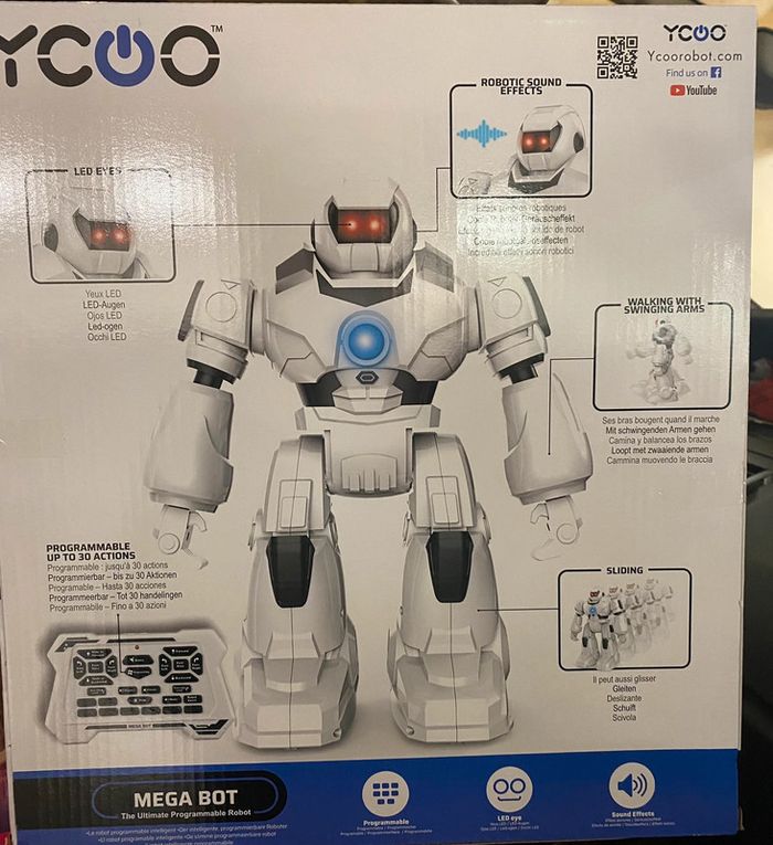Robot géant radio commande Mega bot - photo numéro 2