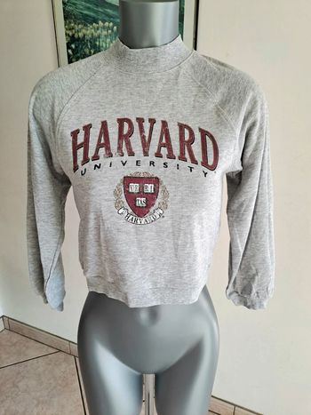 Sweat crop top
