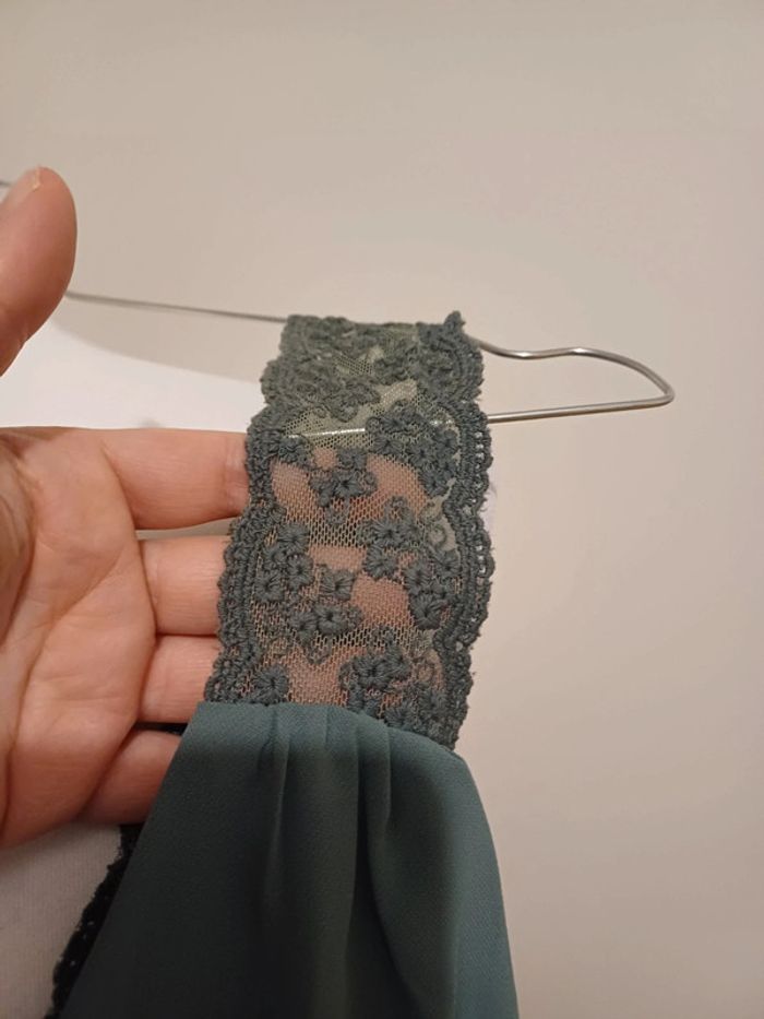 Combishort fluide avec dentelle Moon Mood taille S 36 - photo numéro 3