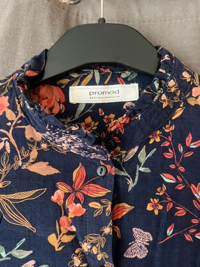 Chemise fluide à fleurs - photo numéro 3