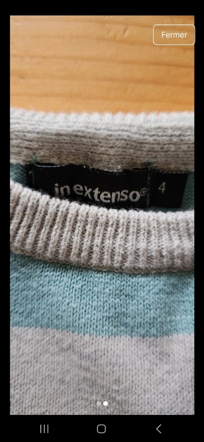 Pull rayé - photo numéro 2