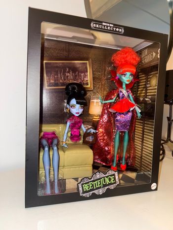Monster High Skullector Beetlejuice & Lydia 2-Pack – Neuf