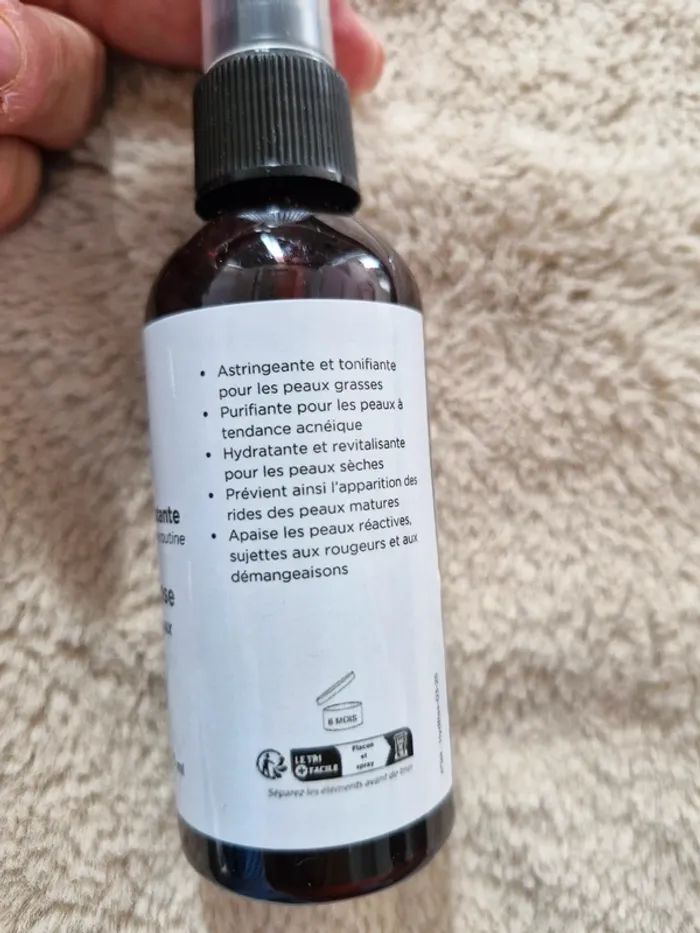 La Kaz naturelle eau florale hydrolat de rose - photo numéro 2