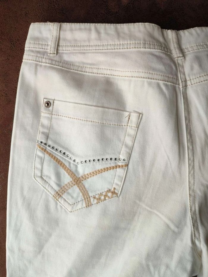 Jean blanc été - photo numéro 4