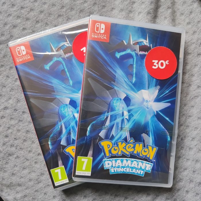 🎮🕹️ Lot 2 jeux Switch Pokémon Diamant étincelant (Neuf sous scellage blister) 🕹️🎮