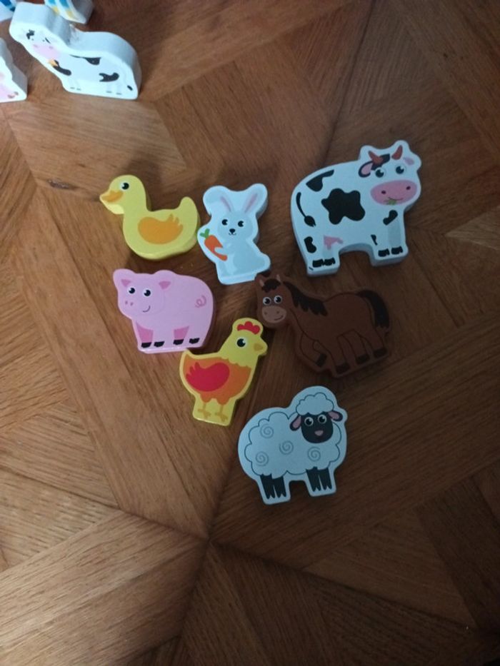 Jouet ferme en bois - photo numéro 13