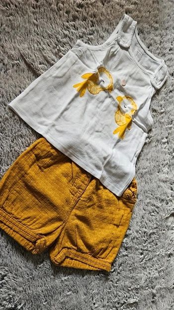 ensemble short débardeur