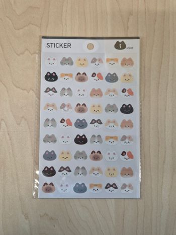 Stickers chatons