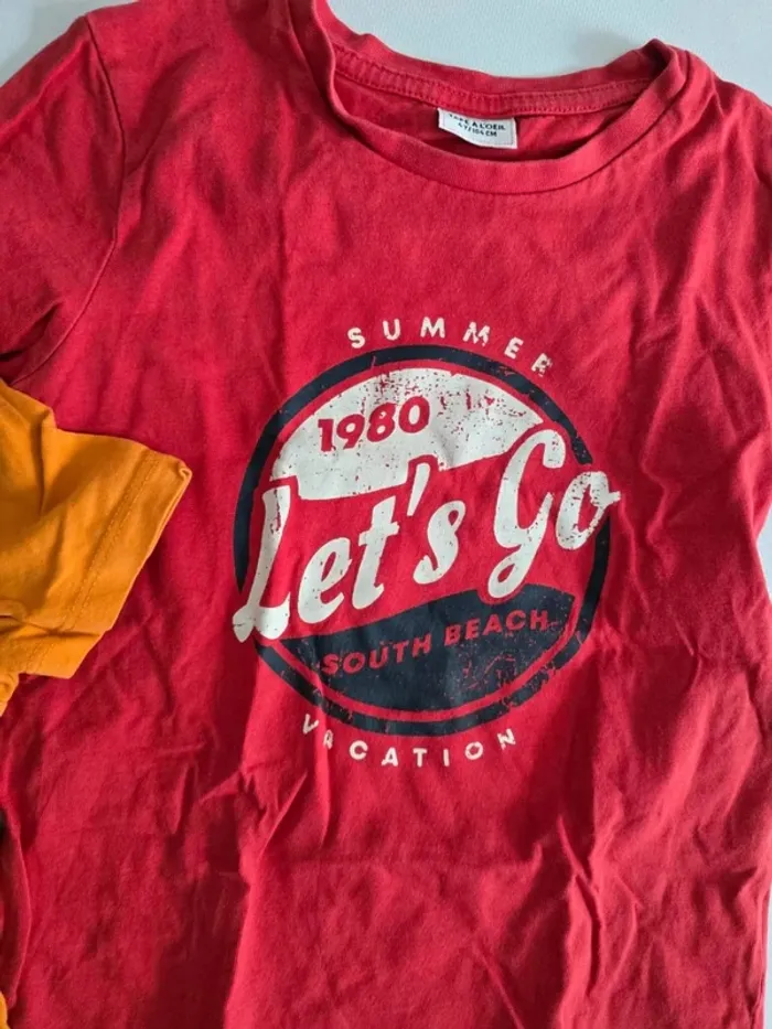 Lot de 2 tee shirt manches courtes - photo numéro 2