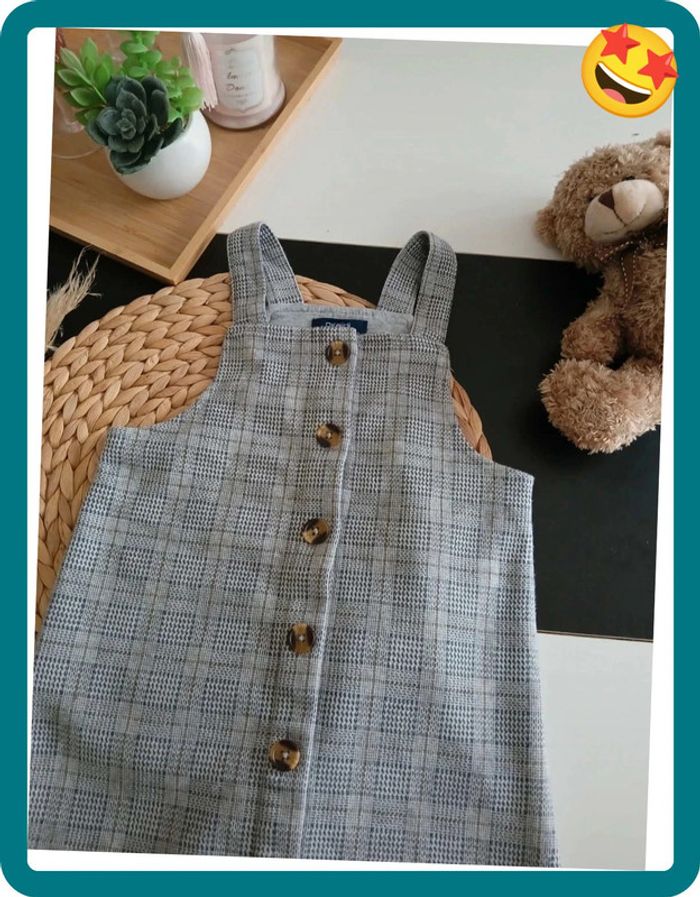 Robe Salopette Okaïdi Taille 5 ans🌿💝 - photo numéro 4