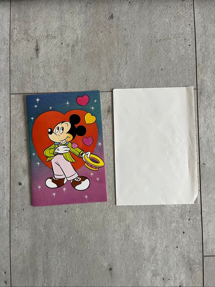 Carte Mickey - photo numéro 2