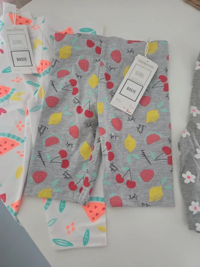 Lot short leggings 4ans Orchestra - photo numéro 4