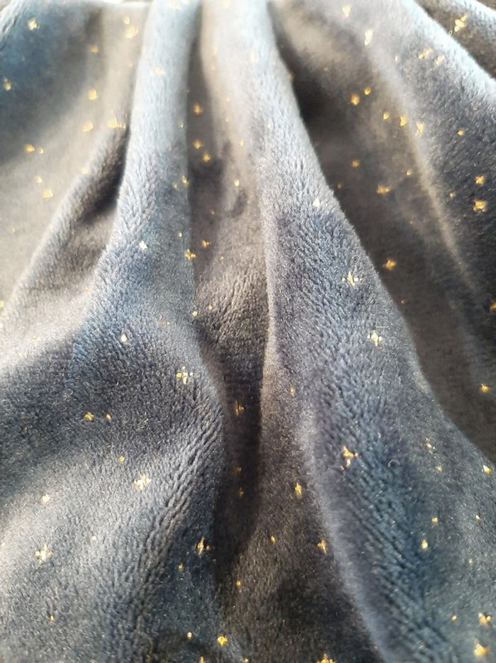 Robe velours bleu marine - 6 mois - photo numéro 3