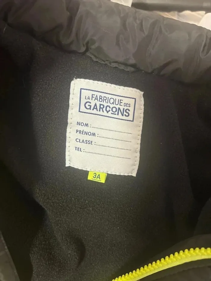 Doudoune 3ans marque la fabrique des garçons - photo numéro 4