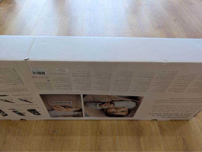 Transat bliss  babybjorn léopard beige jamais utilisé sous carton - photo numéro 3