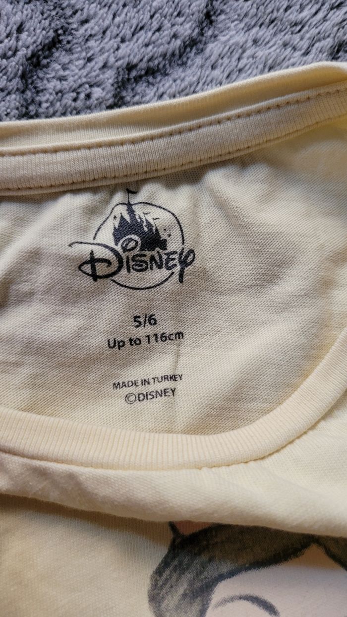 Tee-shirt princesses disney 5/6 ans - photo numéro 3