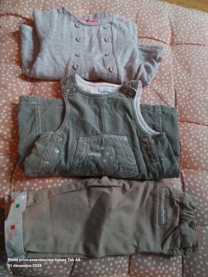 Lot obaibi fille 6 mois