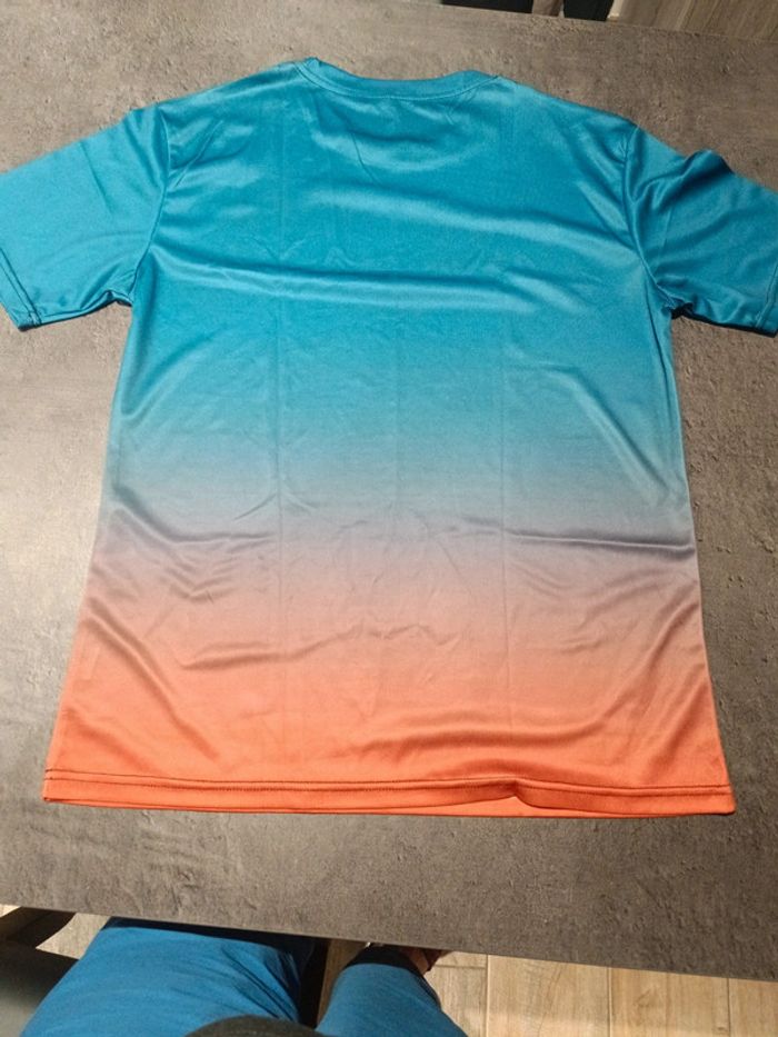 Maillot homme "boss#. Taille L bleu orange - photo numéro 2