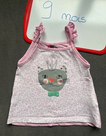 Teeshirt à bretelles orchestra