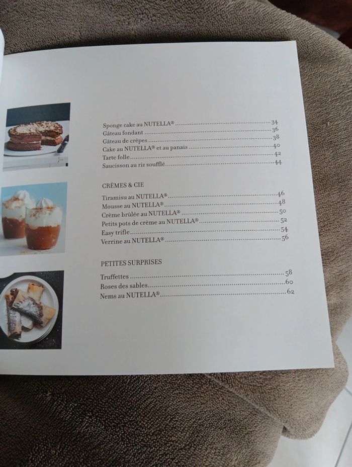 Livre de recettes Desserts au Nutella Marabout - photo numéro 4