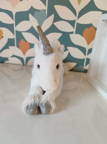 Peluche licorne histoire d'ours
