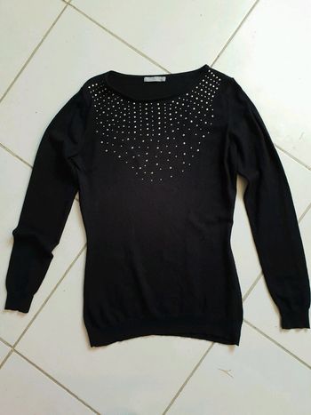 Pull noir Taille L Marque Ligne à suivre