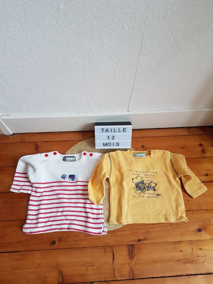 Pull garçon taille 12 mois