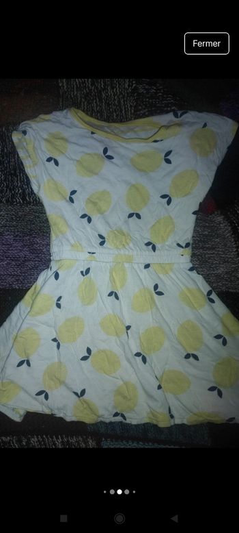 Très belle robe réversible e,76