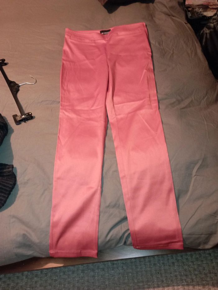 Pantalon satin corail - photo numéro 2