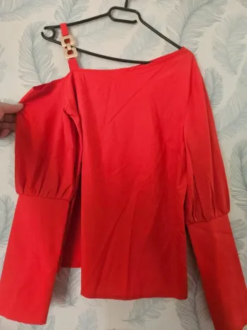 Top blouse épaule