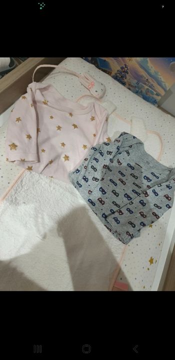 Lot de 2 bodys 6M ML