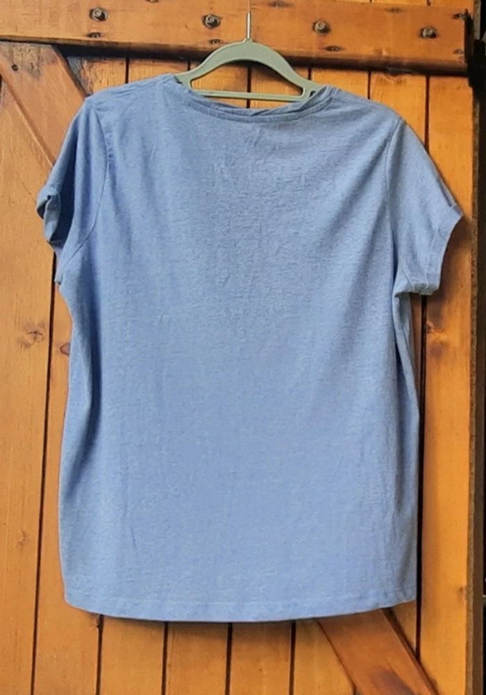 Haut de pyjama bleu 42 - photo numéro 2