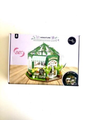 Miniature à construire Greenhouse café
