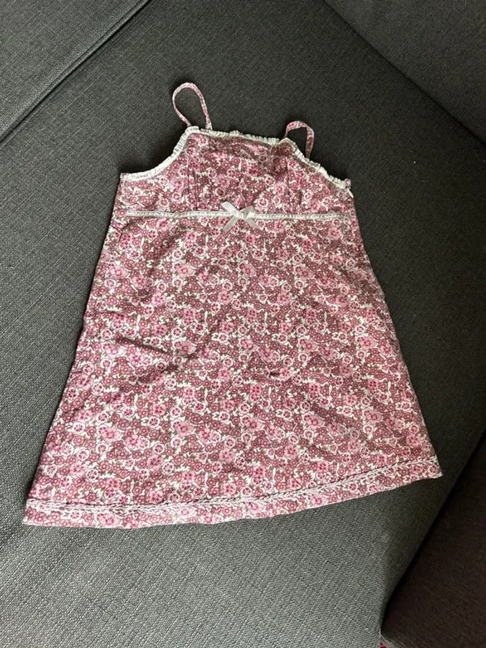 Robe fine bretelle, robe d’été bébé fille, kiabi, 24 mois