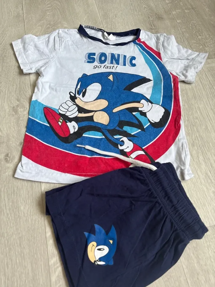 Lot 2 pyjamas pyjashort ete 6 ans - photo numéro 3