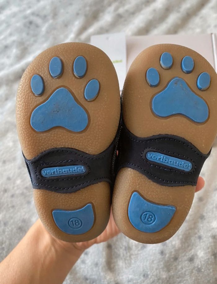 Chaussons / Chaussures souples T.18 vertbaudet - photo numéro 9